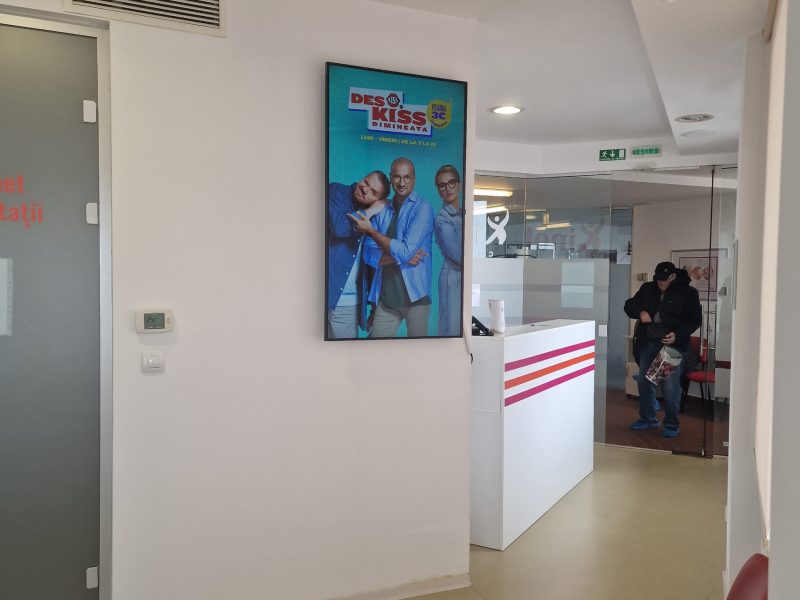 Reteaua Digitala DOOH Indoor - Kineto Consult, Aviatiei
