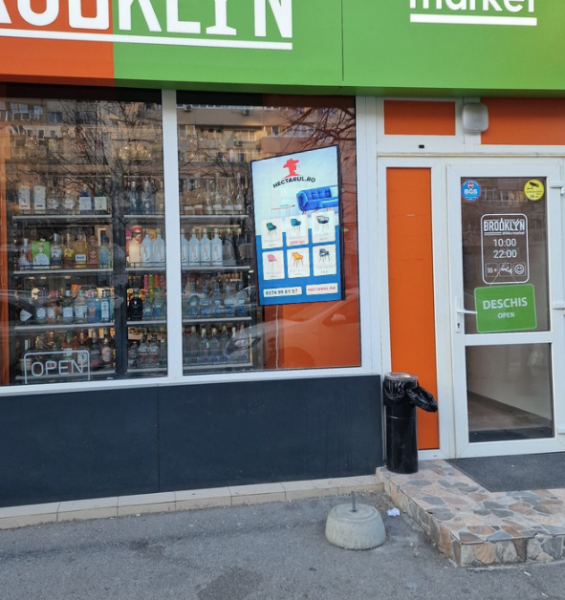 Reteaua Digitala DOOH Indoor - Brooklyn Drinks Market – Șos. Pantelimon 255