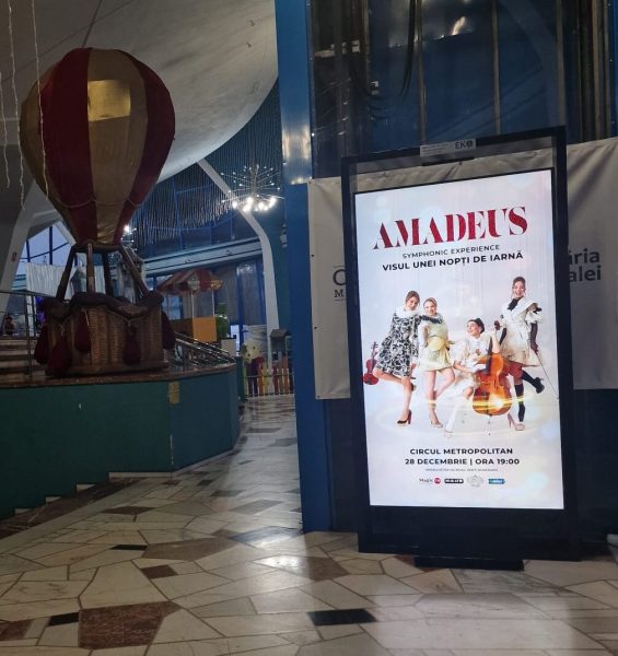 Reteaua Digitala DOOH Indoor - Circul Metropolitan București – Stanga Reteaua Digitala DOOH Indoor - Circul Metropolitan București – Stanga