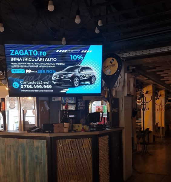 Reteaua Digitala DOOH Indoor - GREEKOS URBAN FOOD | Restaurant grecesc Reteaua Digitala DOOH Indoor - GREEKOS URBAN FOOD | Restaurant grecesc