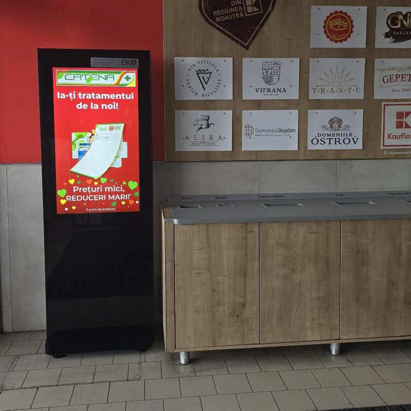 Reteaua Digitala DOOH Indoor - KAUFLAND | B-dul Aurel Vlaicu nr. 36 – Constanța