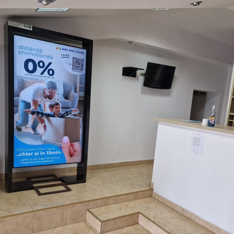 Reteaua Digitala DOOH Indoor - Mosia Navaro – Zonă spa / piscină Reteaua Digitala DOOH Indoor - Mosia Navaro – Zonă spa / piscină