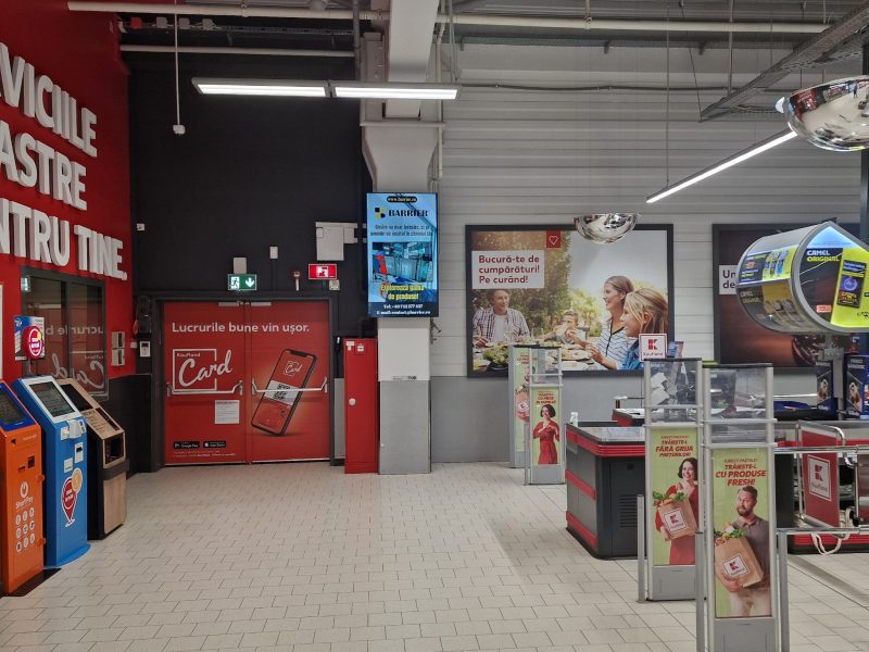Reteaua Digitala DOOH Indoor - KAUFLAND | Aparatorii Patriei