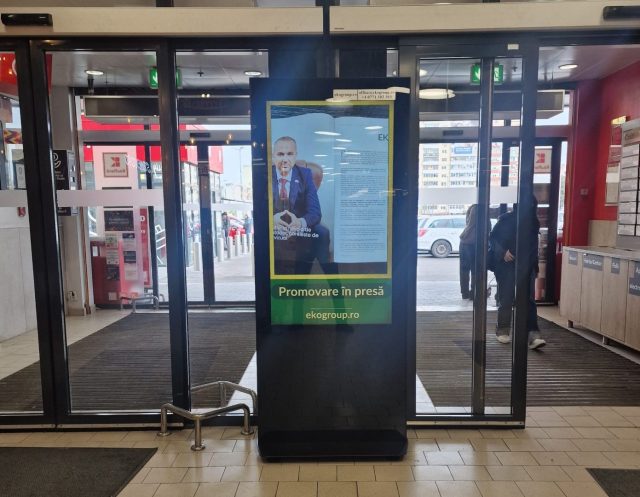 Ciprian Petrescu: Rețeaua DOOH EkoGroup schimbă publicitatea în Brașov